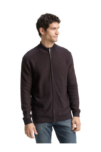 TOM TAILOR Strickjacke gemustert