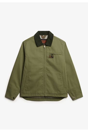 SUPERDRY Übergangsjacke graugrün