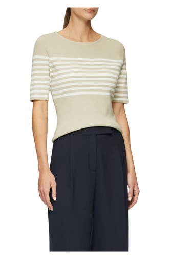 S.OLIVER BLACK LABEL Strickpullover gestreift