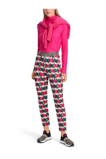 MARC CAIN Stoffhose gemustert