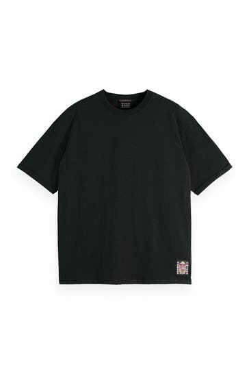 SCOTCH & SODA T-Shirt schwarz oversize