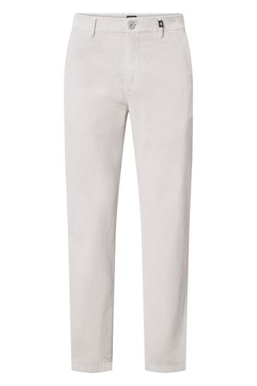 STRELLSON Cordhose hellgrau
