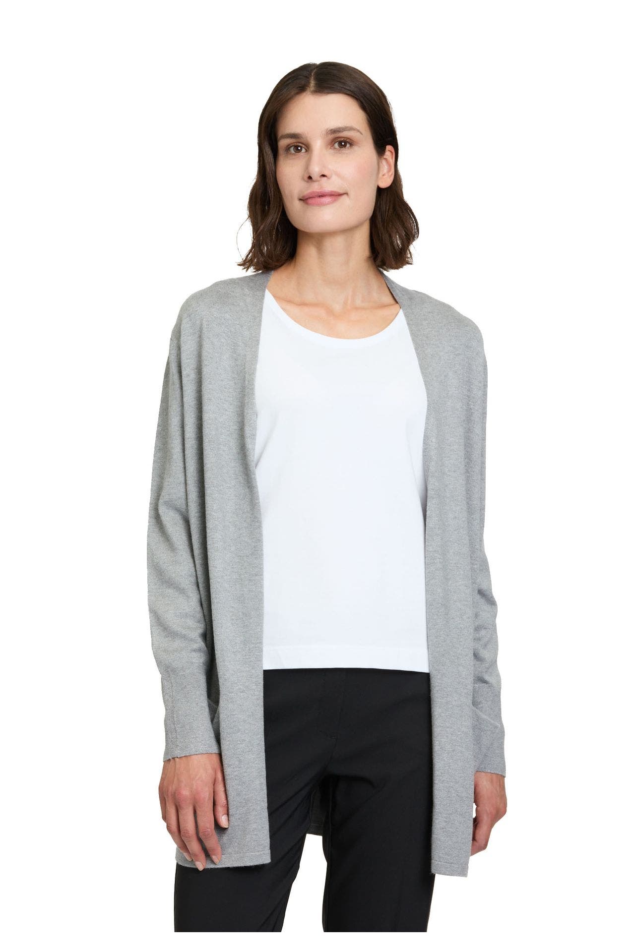 BETTY BARCLAY Strickcardigan hellgrau, Bild 1