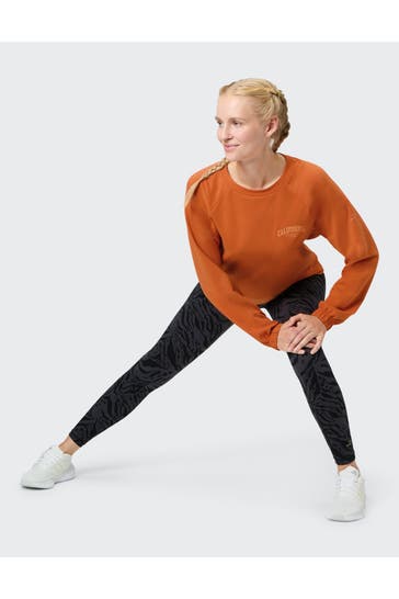 VENICE BEACH Sweatshirt 'Eartha' dunkelorange