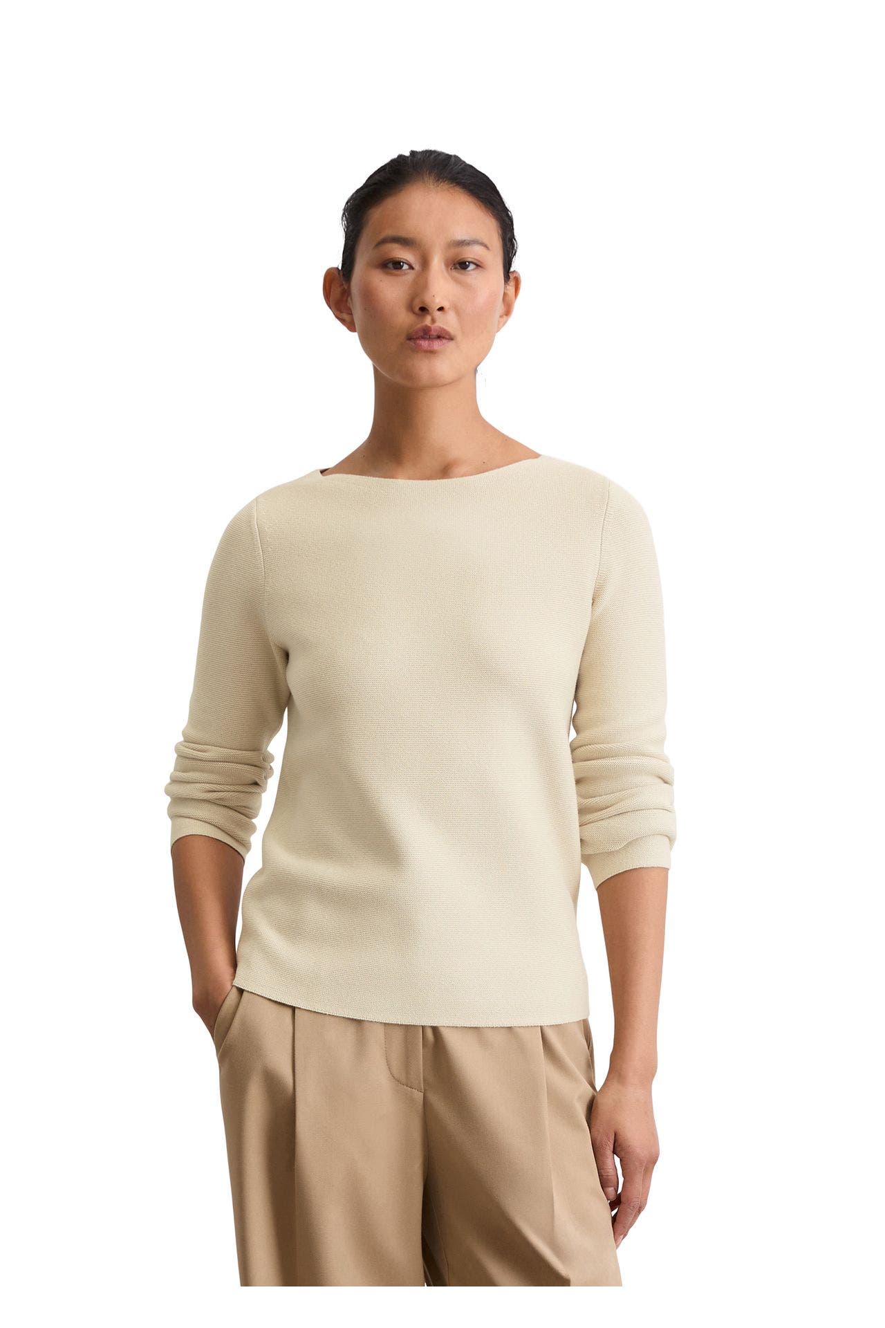 MARC O'POLO Strickpullover creme, Bild 1