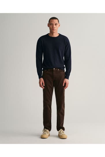 GANT Cordhose dunkelbraun