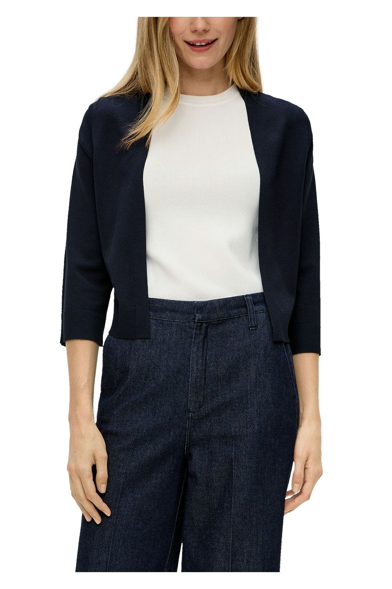 S.OLIVER BLACK LABEL Strickjacke dunkelblau, Bild 1