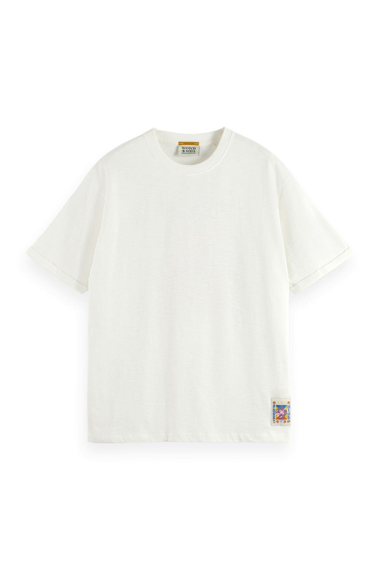 SCOTCH & SODA T-Shirt offwhite oversize, Bild 1