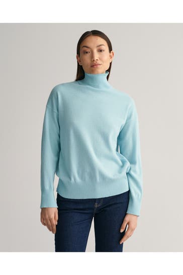 GANT Wollpullover meergrün