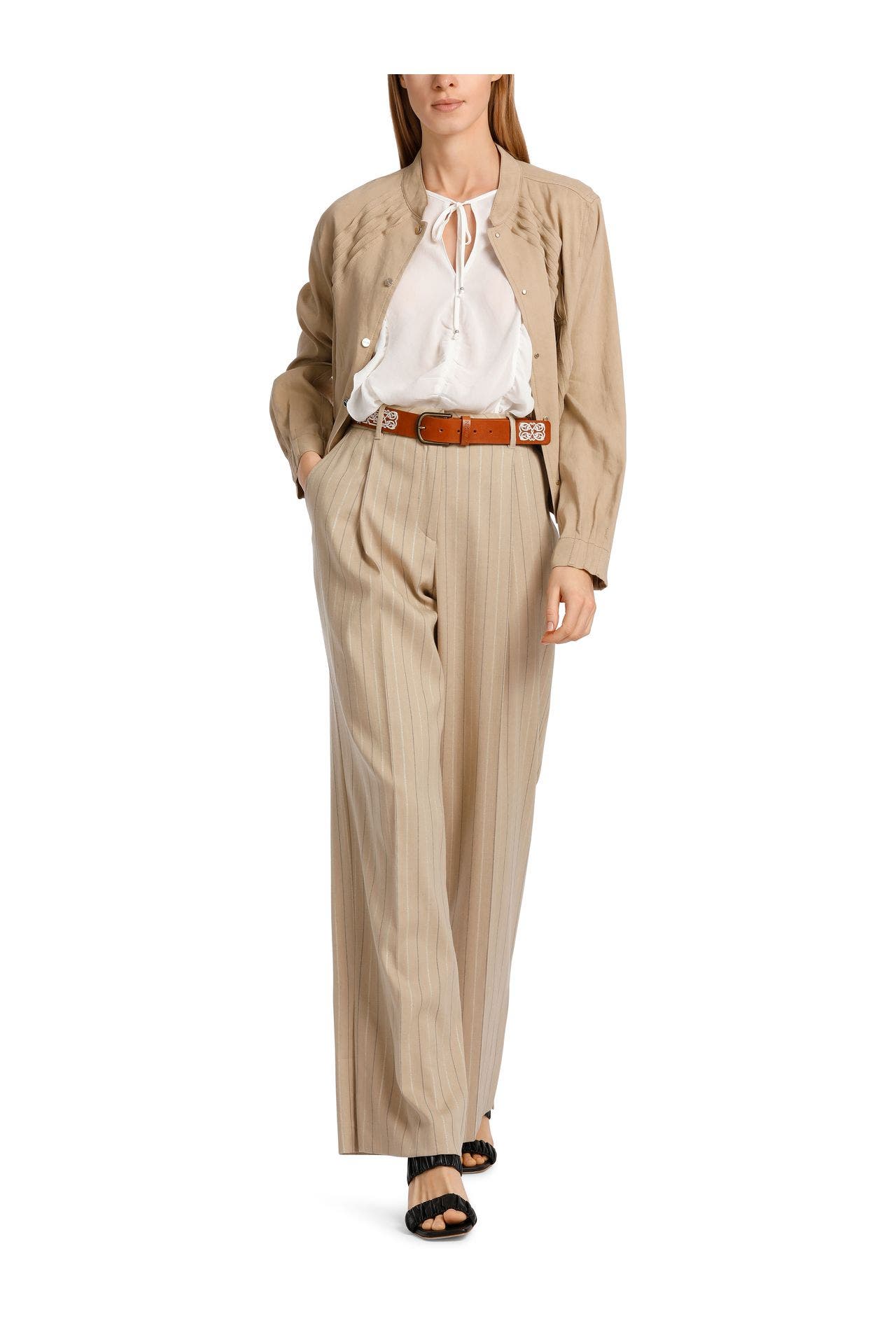 MARC CAIN Stoffhose gestreift, Bild 1