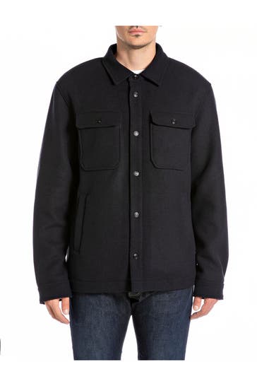 REPLAY Übergangsjacke nachtblau