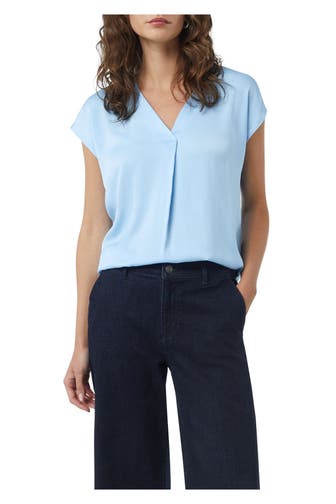 COMMA, Blusentop hellblau