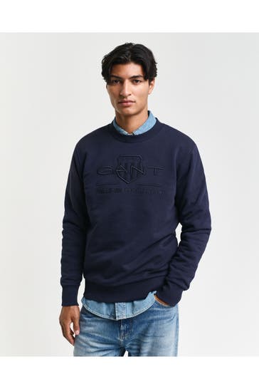 GANT Sweatshirt schwarzblau