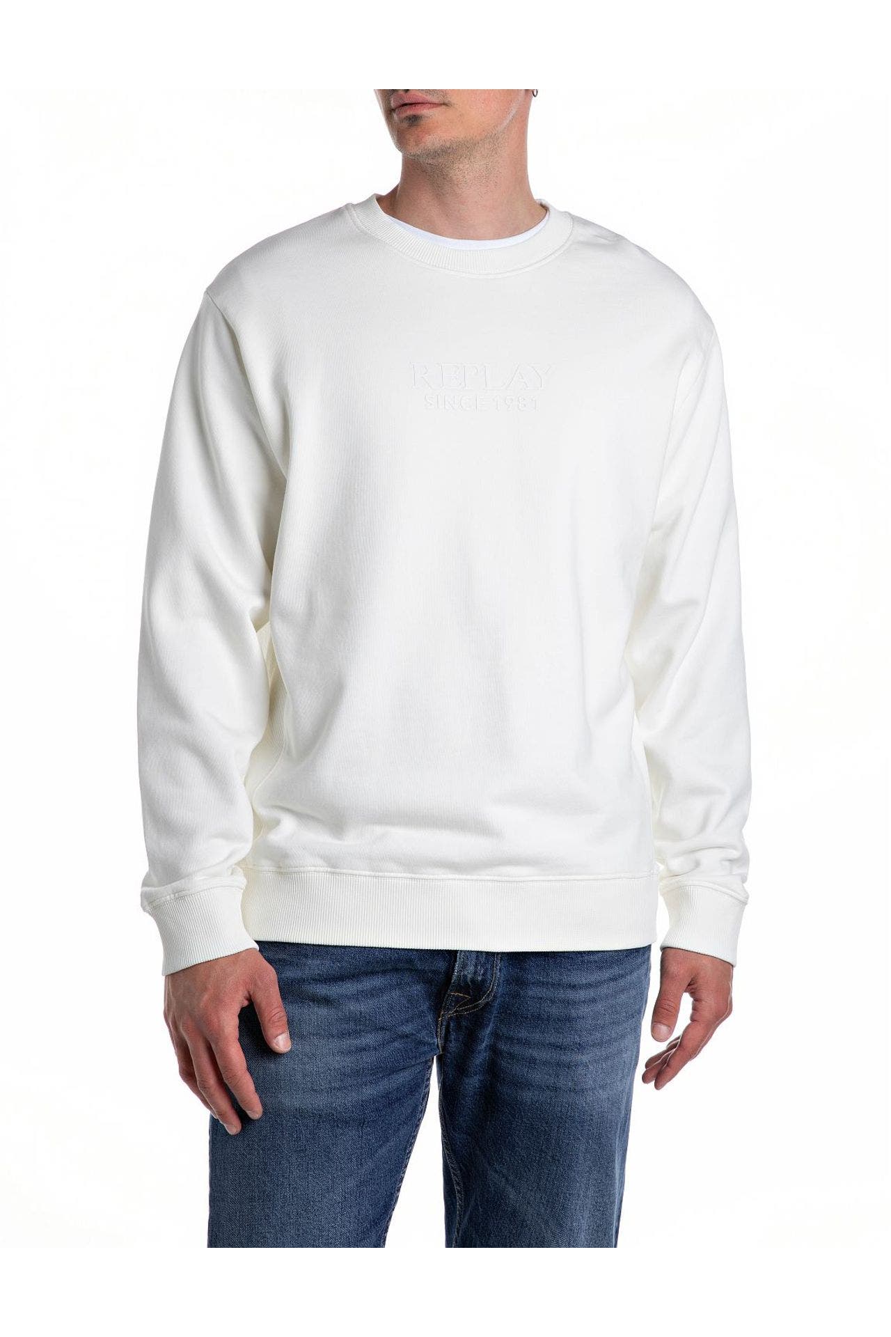 REPLAY Sweatshirt offwhite, Bild 1
