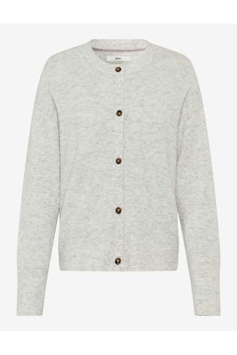 BRAX Wollmix-Cardigan 'Alicia' hellgrau