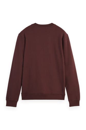 SCOTCH & SODA Sweatshirt braunrot
