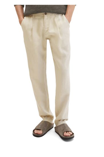 MARC O'POLO Leinenhose 'Osby' greige
