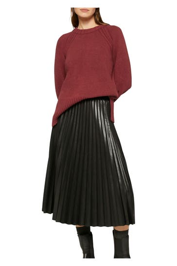 S.OLIVER Strickpullover weinrot