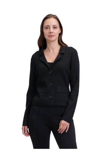 BETTY BARCLAY Strickjacke schwarz