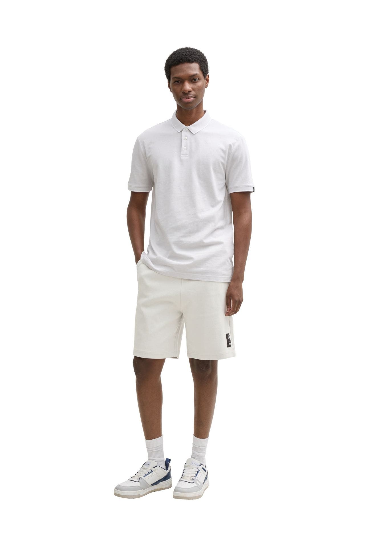 TOM TAILOR Sweatshorts hellgrau, Bild 1