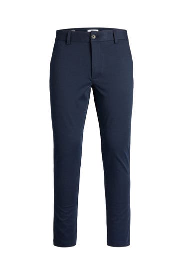 JACK & JONES - Stoffhose 'Marco' dunkelblau