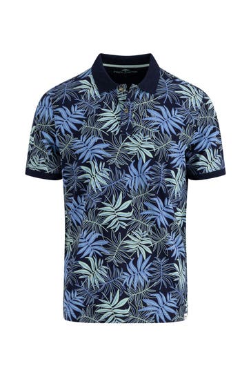 FYNCH-HATTON Polo-Shirt gemustert