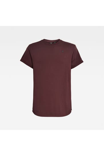 G-STAR T-Shirt burgunder