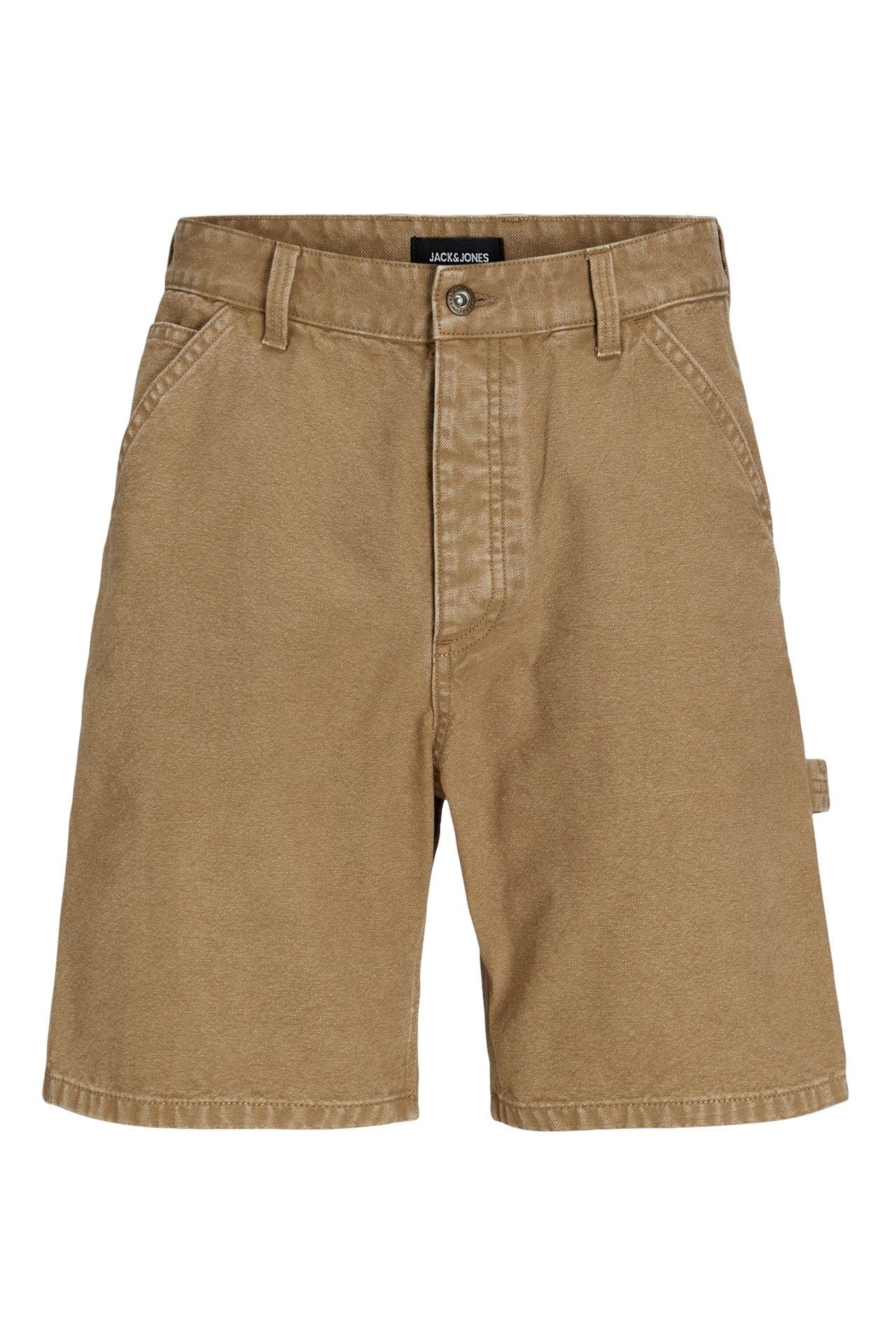 JACK & JONES Jeansshorts 'JJitony' hellbraun, Bild 1