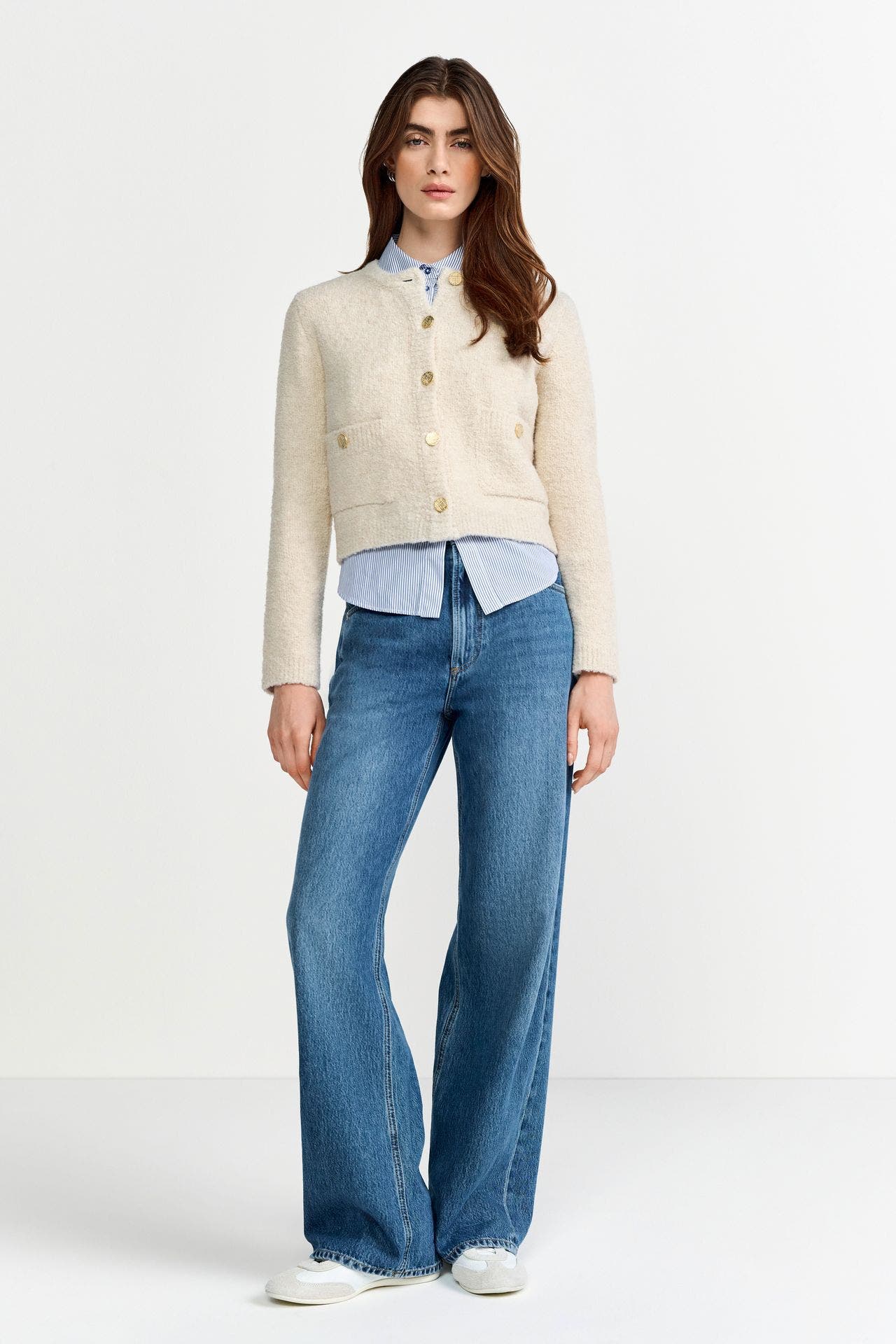 RICH & ROYAL Cardigan beige, Bild 1