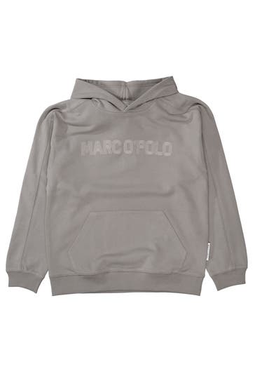 MARC O'POLO Hoodie graubraun