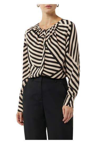 COMMA, Bluse gemustert