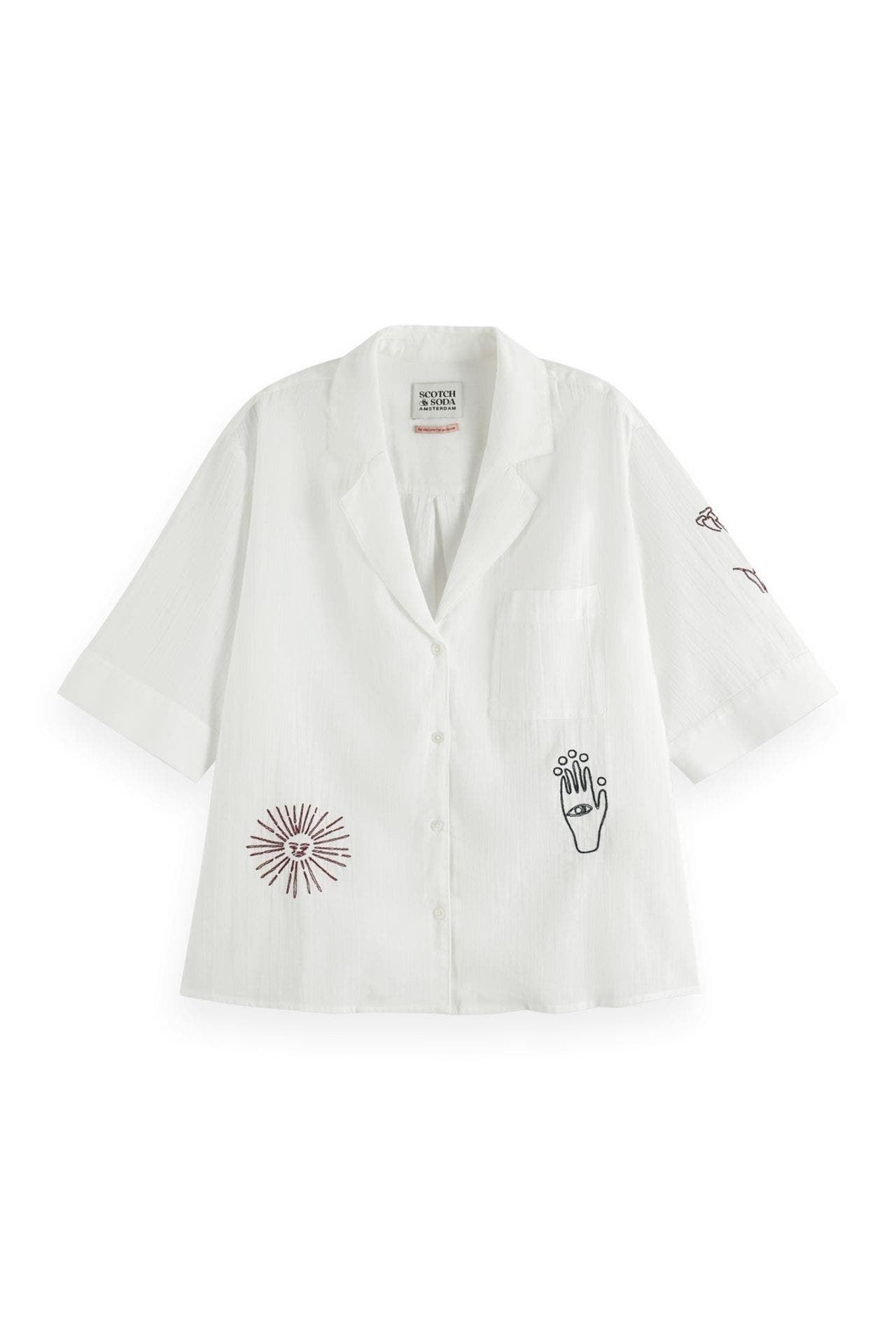 SCOTCH & SODA Bluse weiß, Bild 1