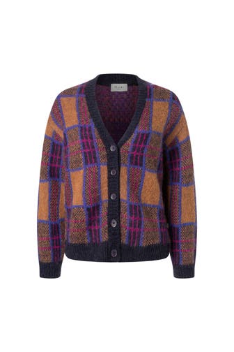 MAERZ MUENCHEN Wollmix-Jacke gemustert