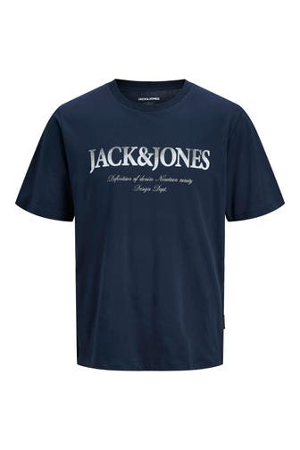 JACK & JONES T-Shirt navy