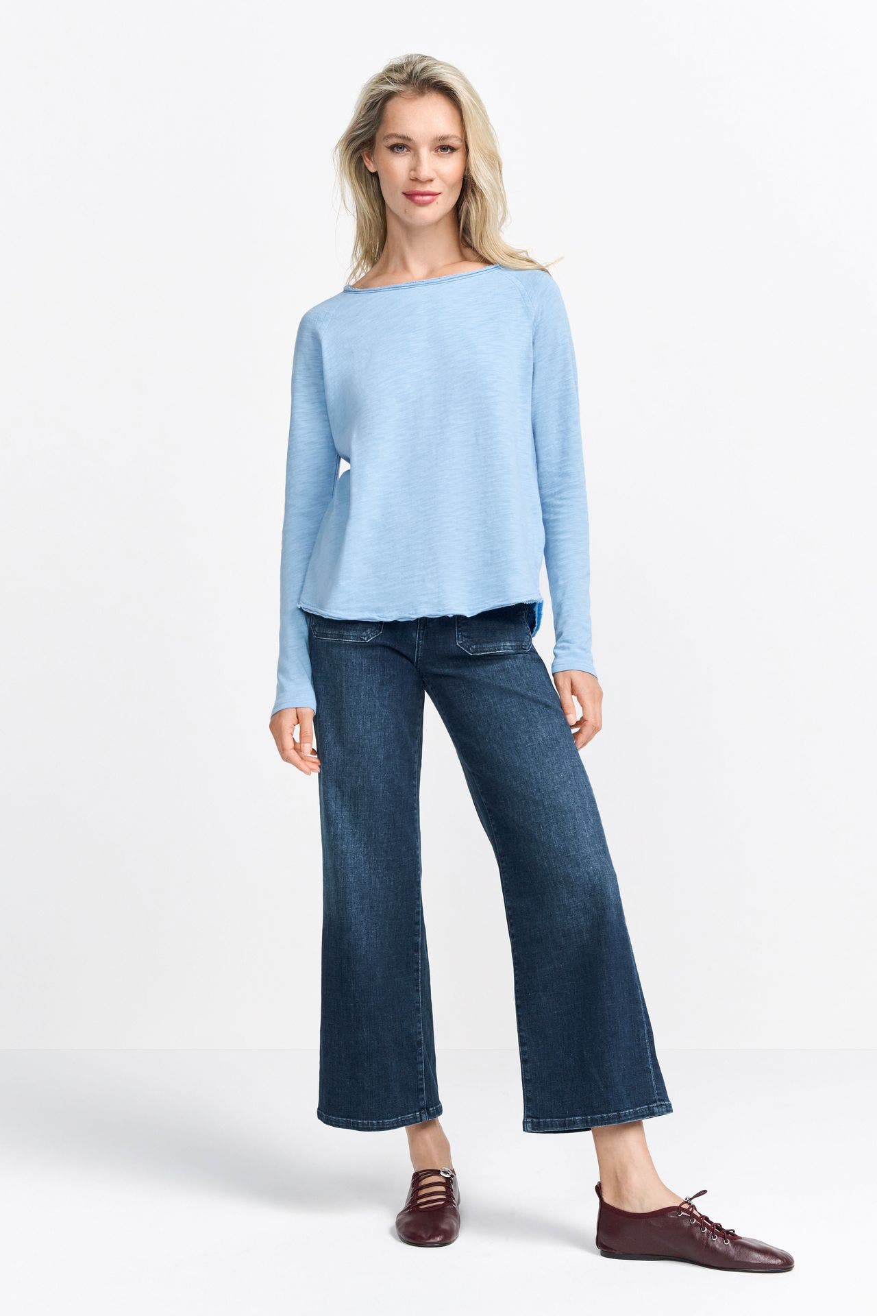 RICH & ROYAL Longsleeve hellblau, Bild 1