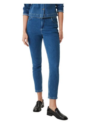 COMMA, Jeans blau skinny