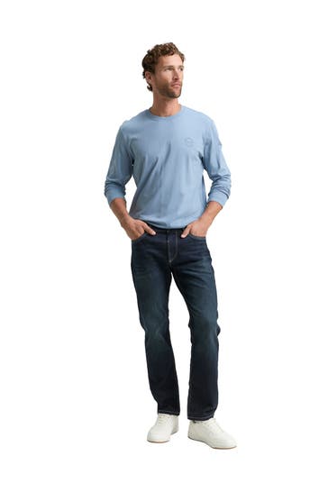 TOM TAILOR Longsleeve hellblau