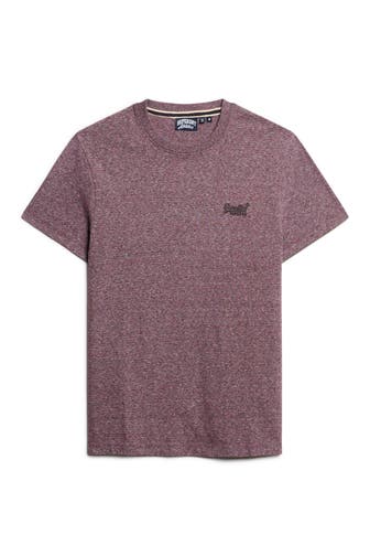 SUPERDRY T-Shirt 'Essential Logo' meliert