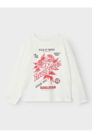 NAME IT - Longsleeve weiß