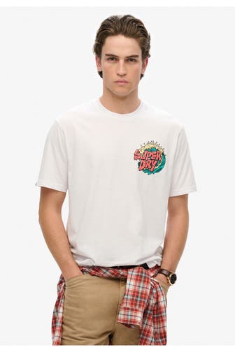 SUPERDRY T-Shirt weiß