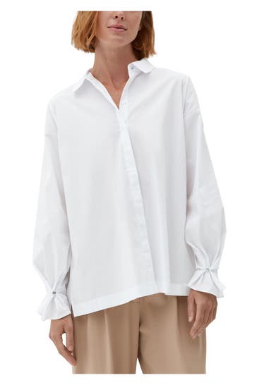 S.OLIVER BLACK LABEL Bluse weiß