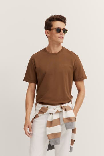 BUGATTI T-Shirt braun