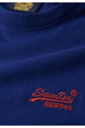 SUPERDRY T-Shirt 'Essential Logo' königsblau