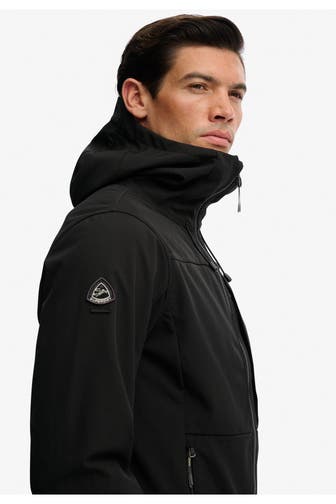 SUPERDRY Übergangsjacke schwarz
