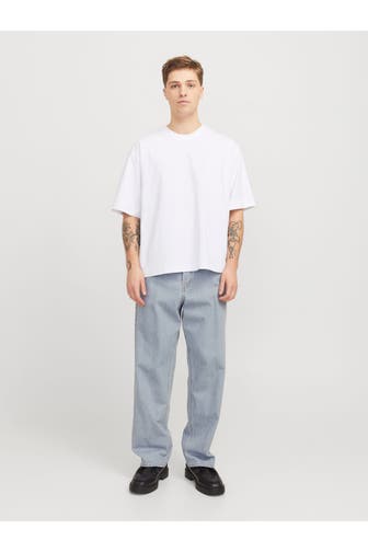 JACK & JONES Jeans graublau straight