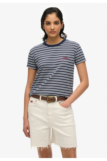 SUPERDRY T-Shirt gestreift