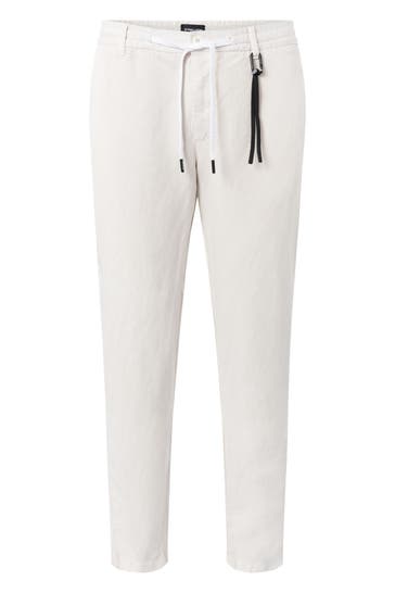 STRELLSON Leinenmix-Hose 'Saturn' creme