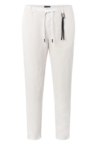 STRELLSON Leinenmix-Hose 'Saturn' creme