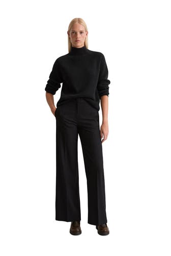 MARC O'POLO Strickpullover schwarz