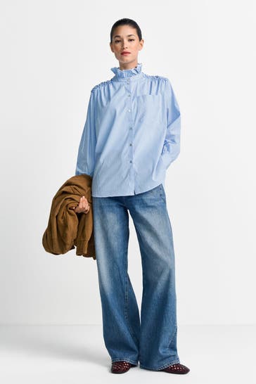 RICH & ROYAL Casual-Bluse gestreift